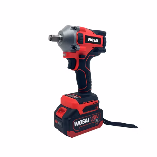 La llave de impacto de la venta directa de la fábrica equipa la llave de impacto industrial sin cepillo eléctrica del esfuerzo de torsión 550nm