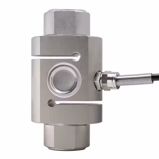 Sensor de fuerza tipo donut de celda de carga anular Transductor de fuerza tipo orificio pasante para sistema de laminador de carga de pernos