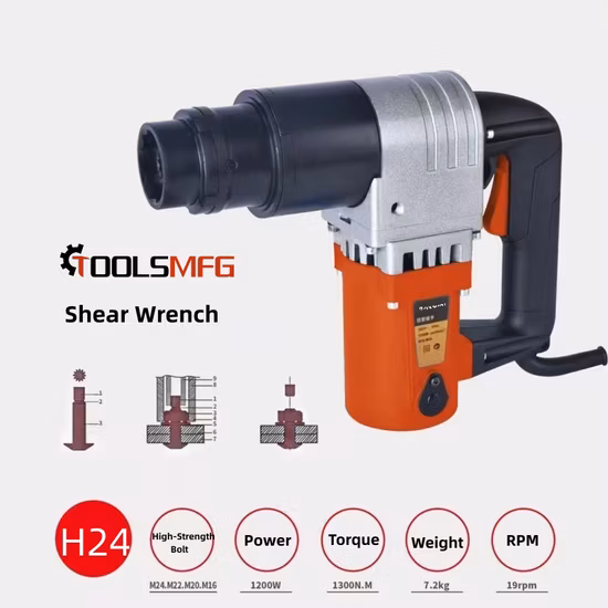 Toolsmfg Tsw24 Llave de corte eléctrica 1200W para M24