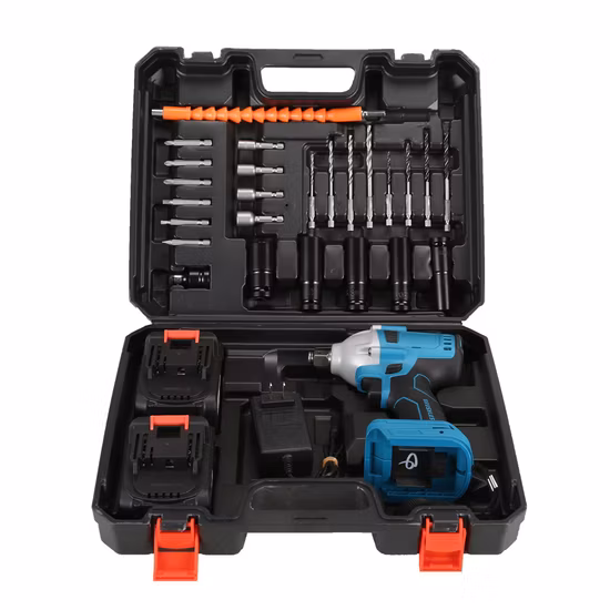 Llave de impacto de litio profesional, llave inglesa eléctrica inalámbrica